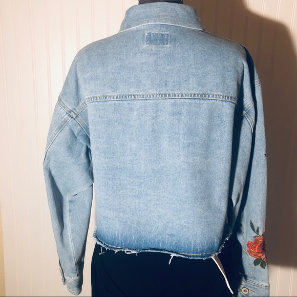 Embroidered Jean Jacket - Picture 5 of 9